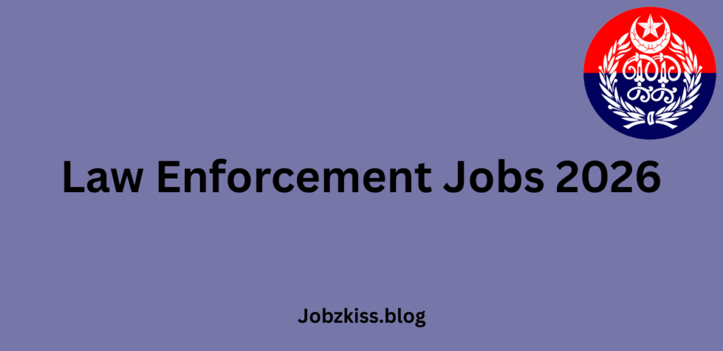 Law Enforcement Jobs 2026
